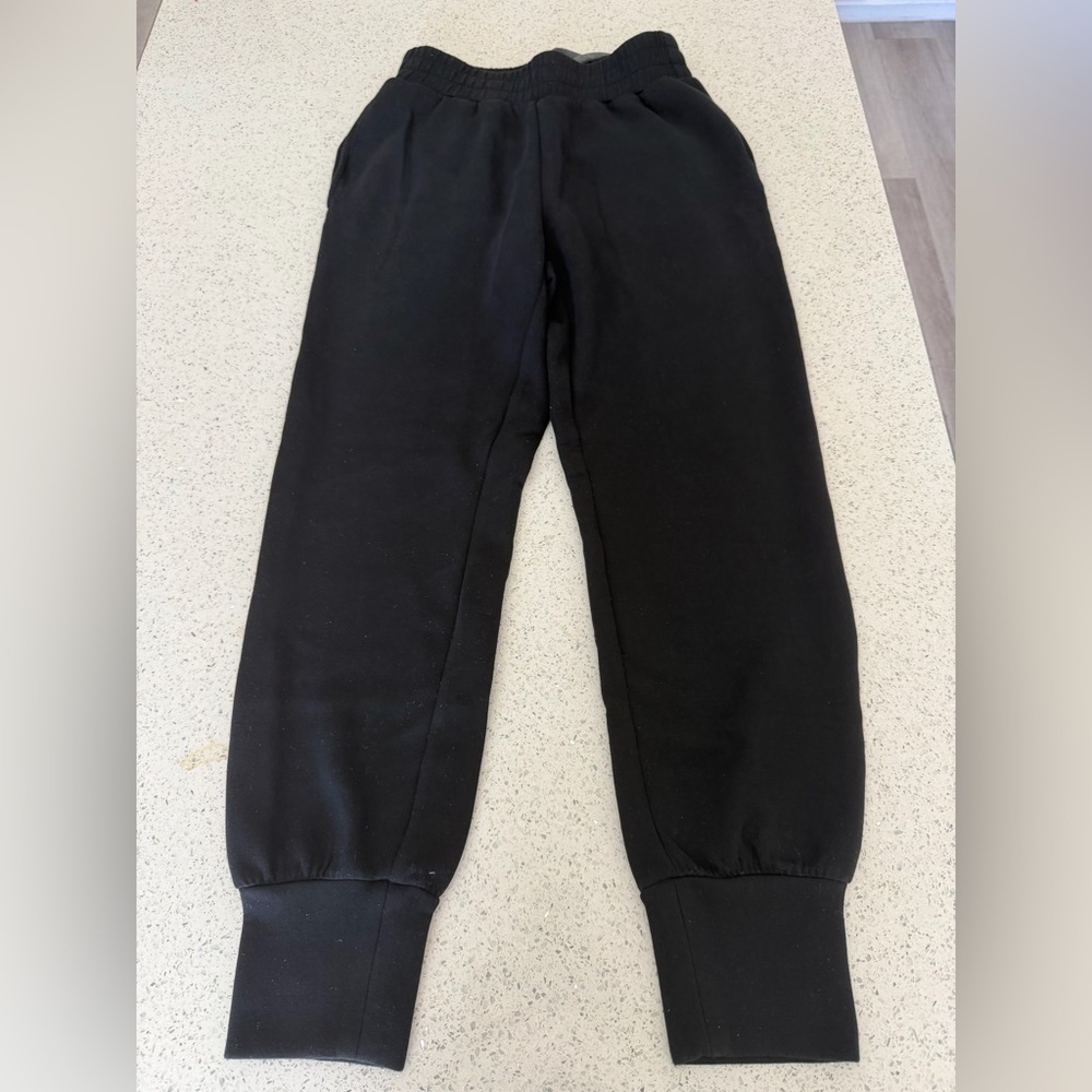 Varley Black Double Soft Joggers